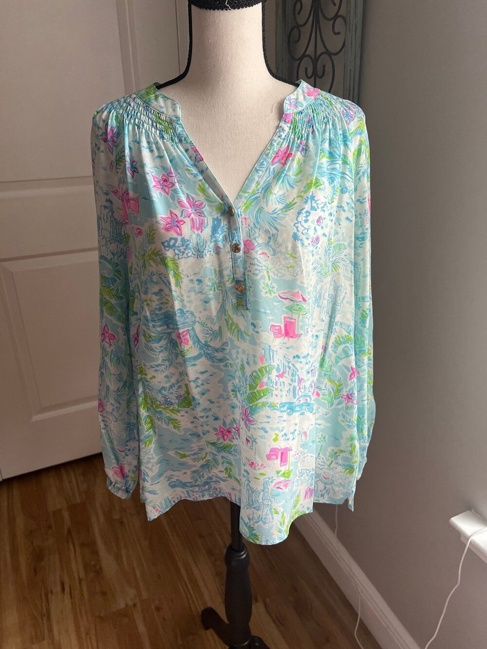 Lilly Pulitzer Silk Top
